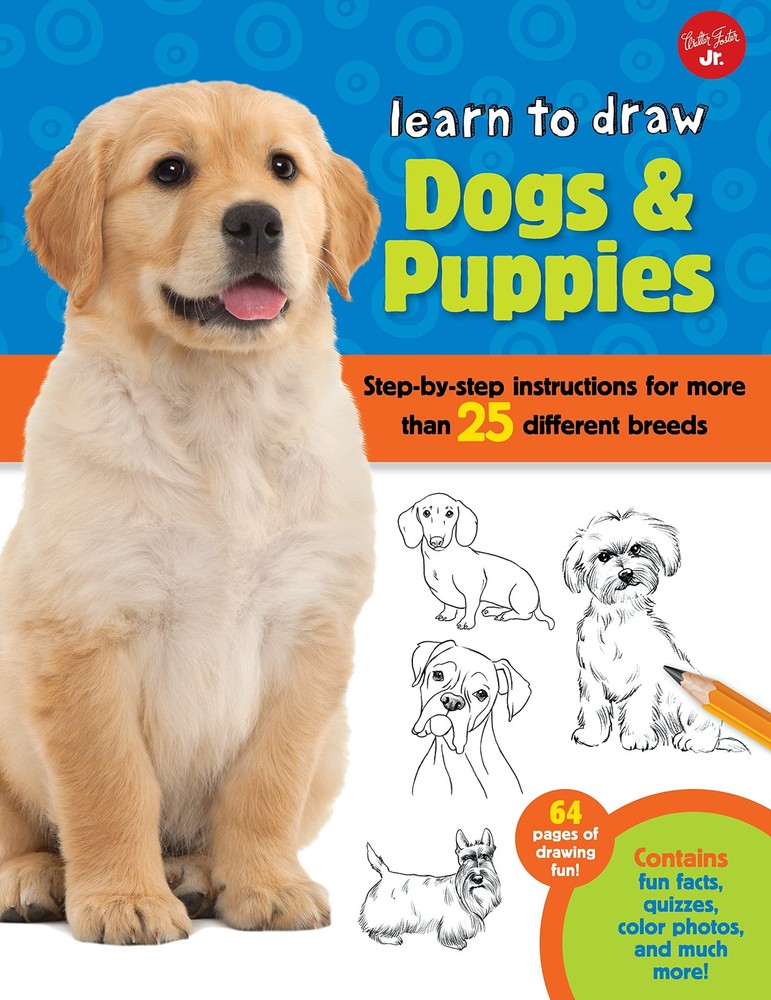 Step-by-Step Dog & Puppy Drawing Guide for 25+ Breeds