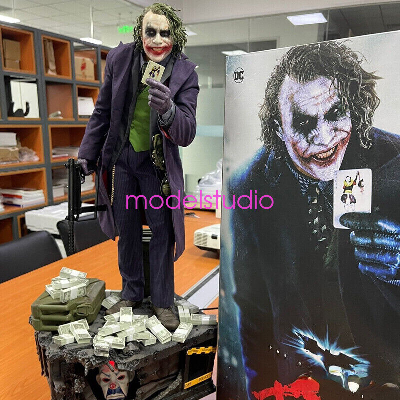 Blitzway Studio Batman Dark Knight Joker Resin Model In Stock 1/3 Heath Ledger