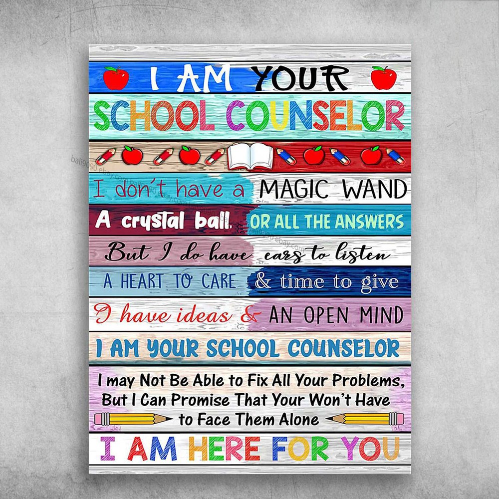 Classroom Poster, I Am Your School Counselor, I Don't Have A Magic Wand, A Cr...