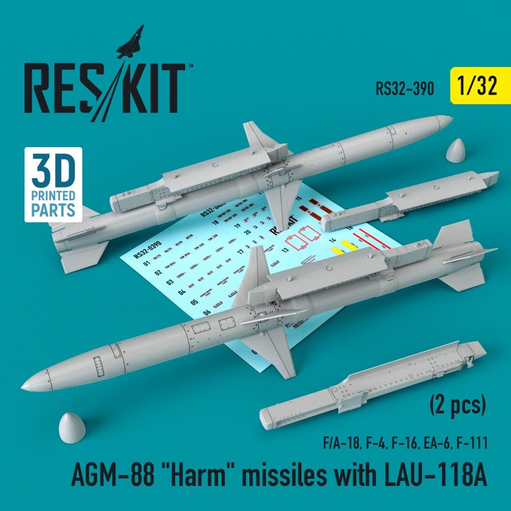ResKit RS32-0390 Scale kit 1:32 AGM-88 