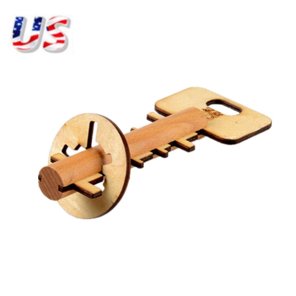 Educational Kids Toy for Intelligence Development Puzzle Unlock Key Game