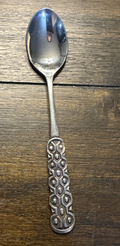 Stanley Roberts LANCELOT Stainless Crown Black Accent Silverware Spoon Flatware