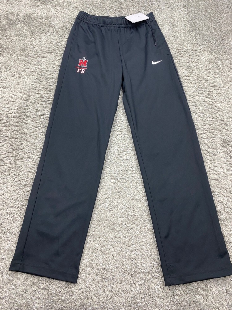 Miami Ohio Redhawks Track Pants Men Small Nike Dri-Fit Fleece Sportswear NWT