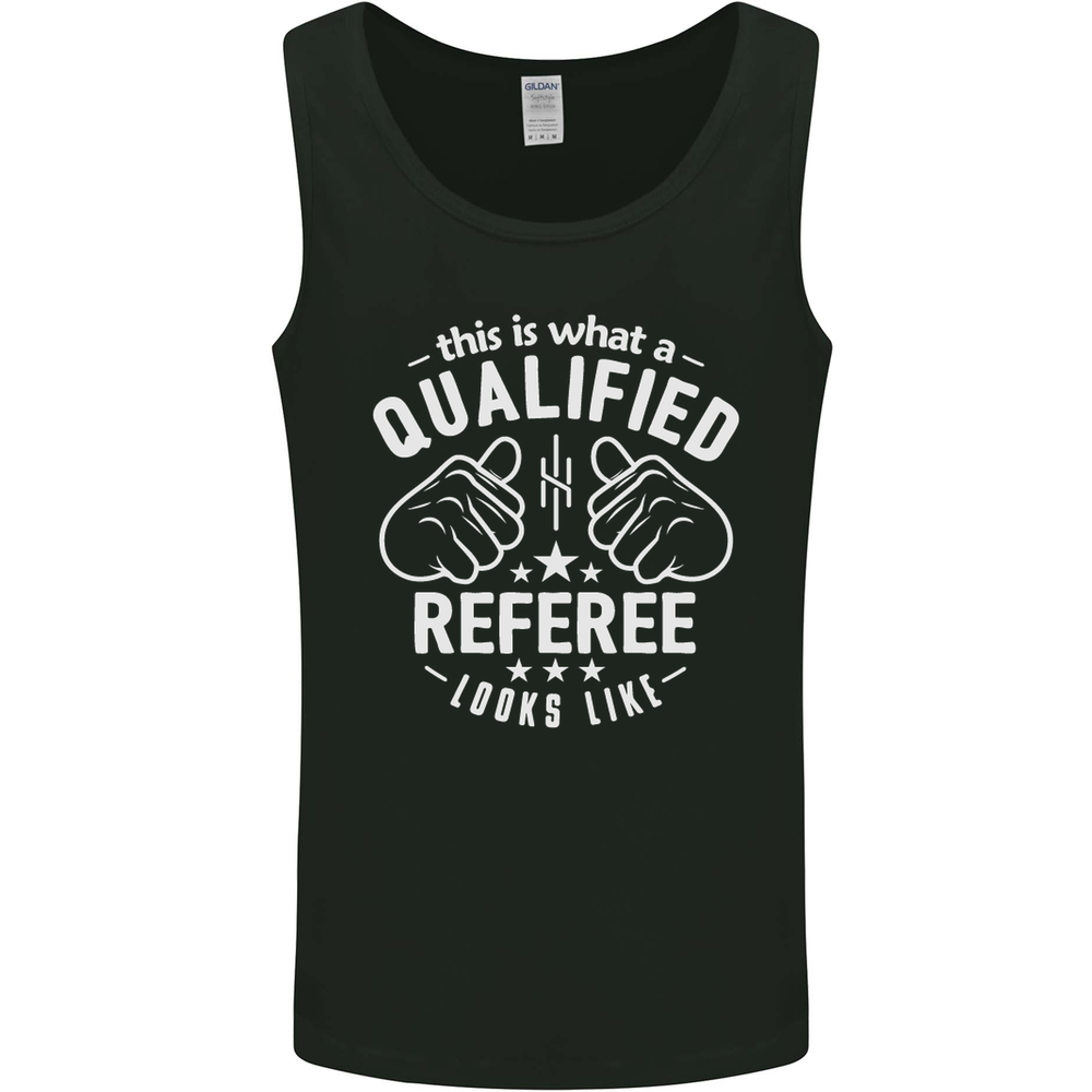 This Is What a Qualified Referee Looks Like Mens Vest Tank Top