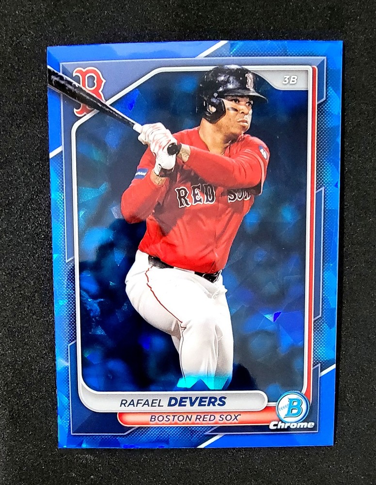 Rafael Devers 2024 Bowman Chrome Sapphire #58 Baseball Card