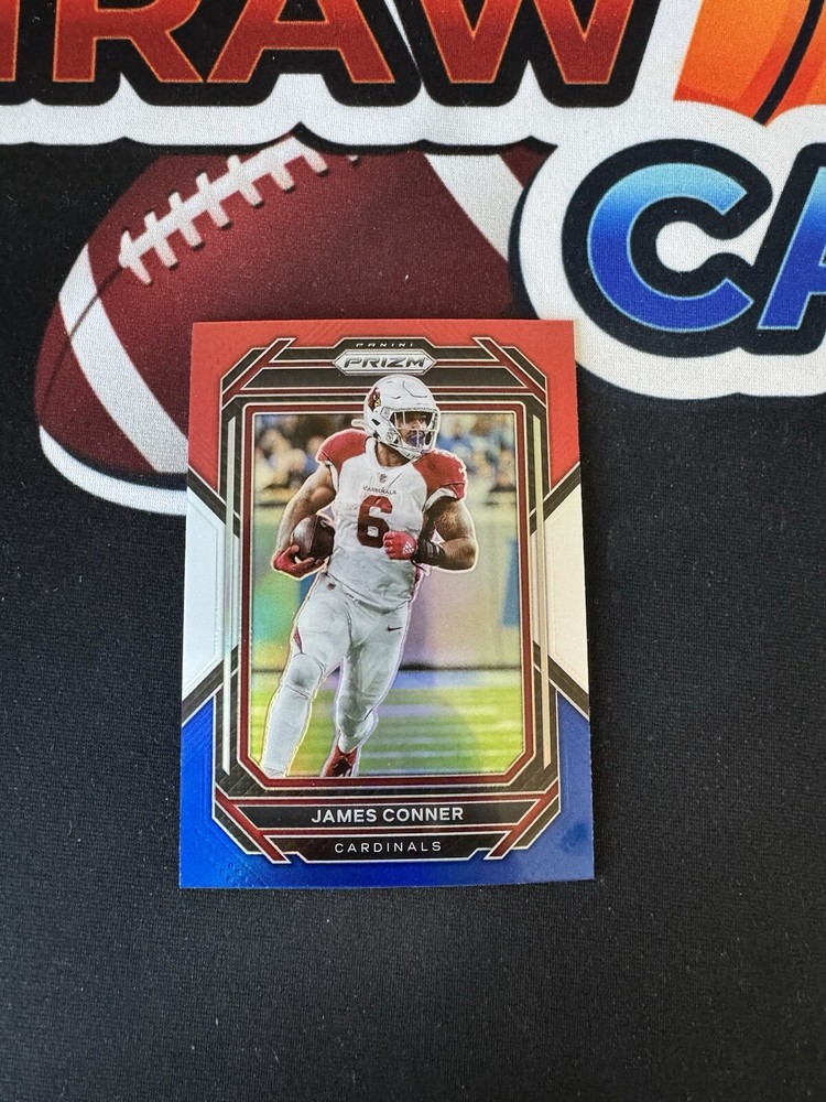 James Conner 2022 Panini Prizm #2 Arizona Cardinals Red White Blue Prizm