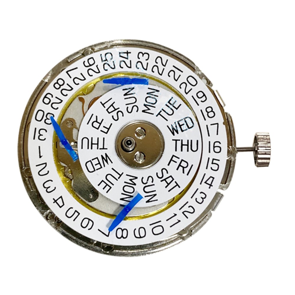 Hangzhou 2350 Automatic Mechanical Movement Dual Calendar Day Date 6-Pin