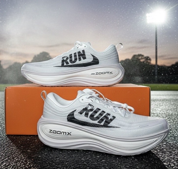 Men’s Size 11 - Nike Vomero Plus Run Summit White Black Running Shoes IH2268 100