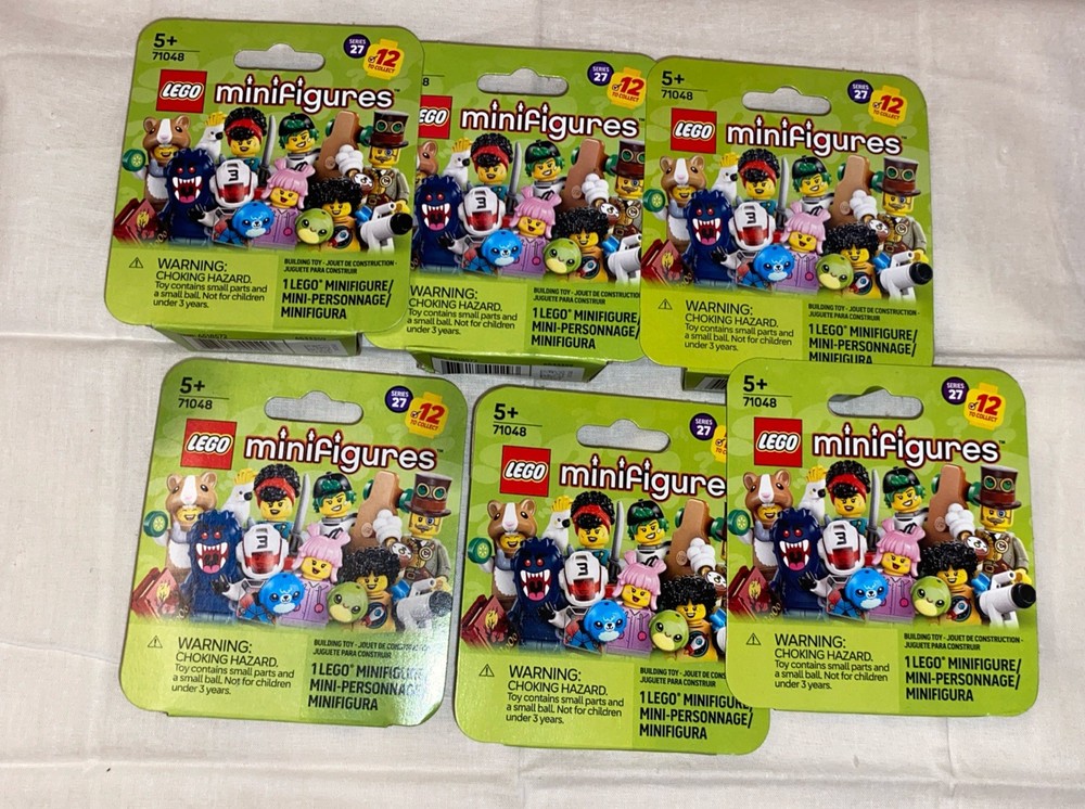 Lego Collectible Minifigures Sealed Series 27.( Lot Of 6)