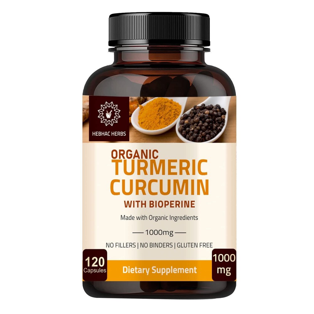 Turmeric Curcumin with Black Pepper - 1000mg (120 ) Turmeric Curcumin with Bi...