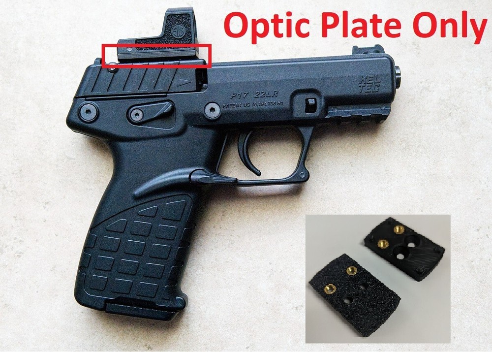RMSc Red Dot Optic Mount Adapter Plate For Kel-Tec P17 Keltec