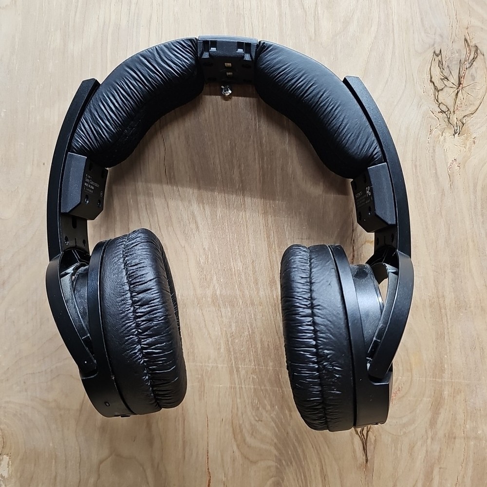 Sony MDR-RF985R Wireless Stereo Headphones Black Untested AS IS