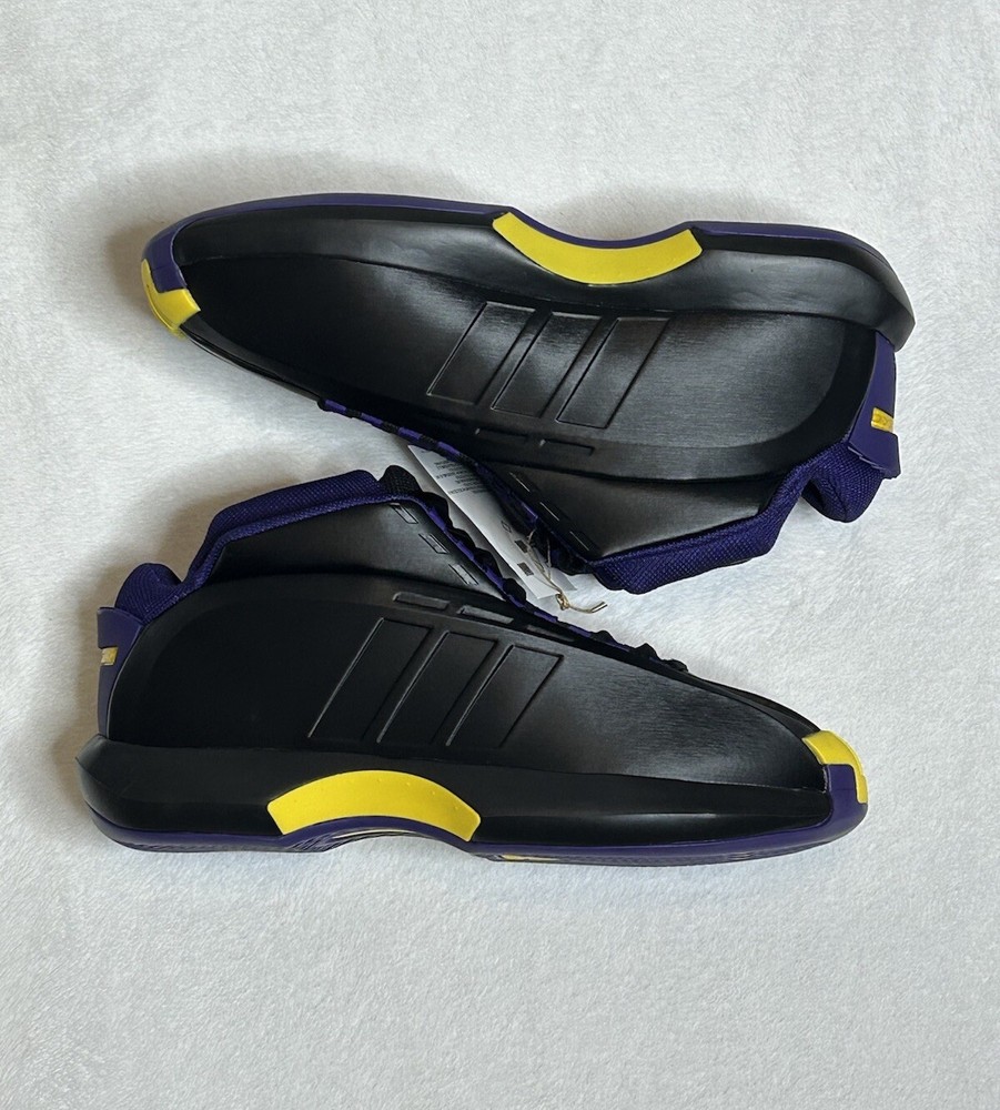 Adidas Kobe Crazy 1 Lakers Away Basketball Sneakers Men’s Size 9 FZ6208