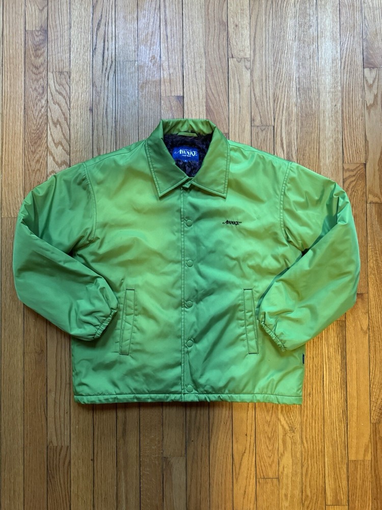 Awake NY Green Coaches Jacket Fall Winter 2021 Collection