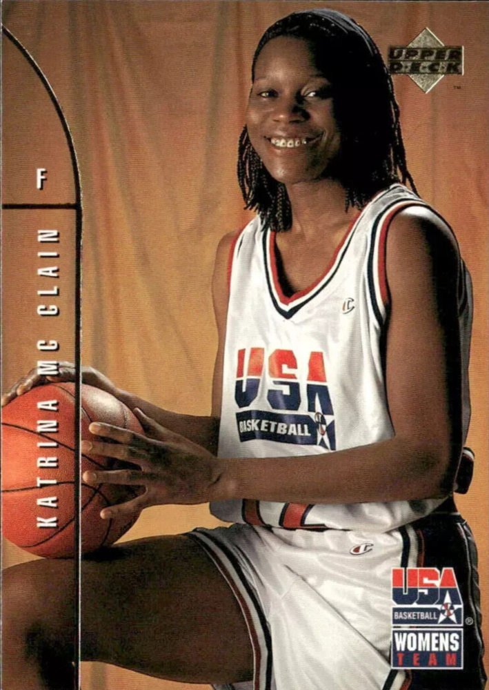 1994 Katrina McClain Upper Deck USA Women's Team RC #82-MT