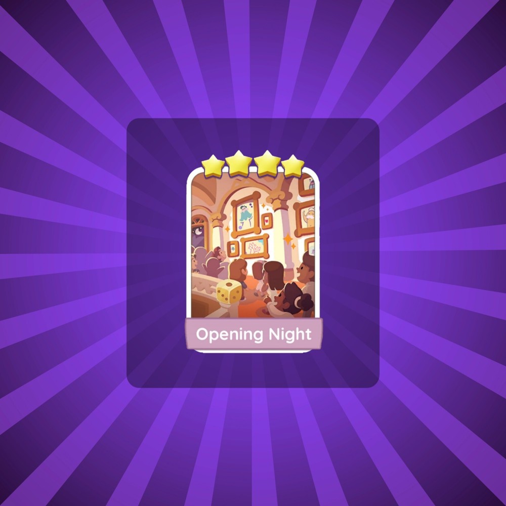 Opening Night - Mono Go 4 Stars Sticker ⚡ Artful Tales Album ⚡ Fast Delivery