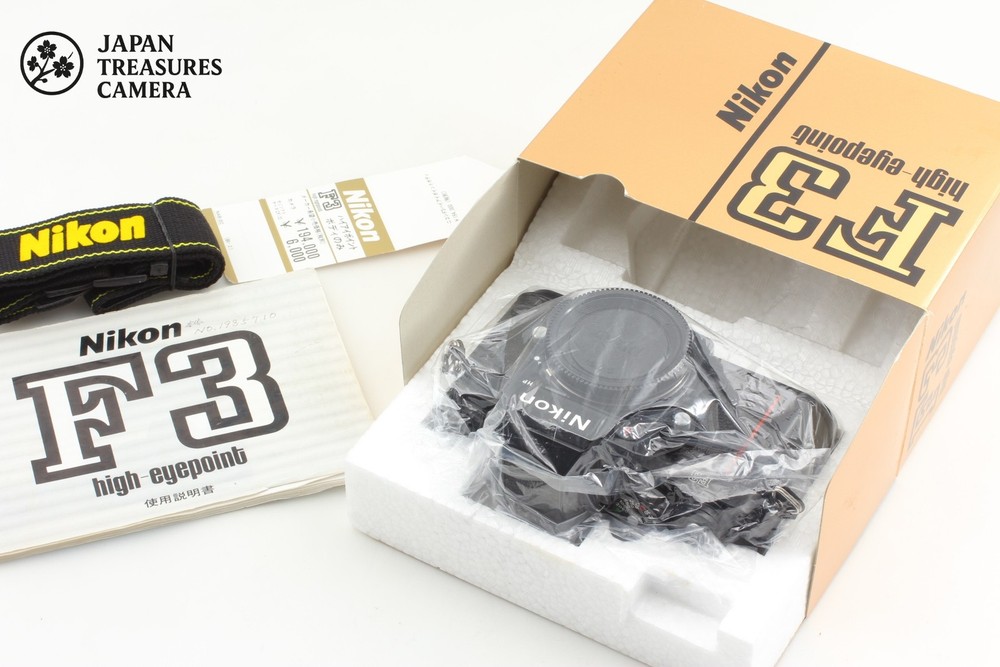 Late S/N 198xxxx [Almost Unused in Box] Nikon F3 HP SLR 35mm Film Camera JAPAN
