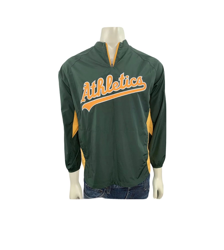 Majestic Authentic Collection Athletic Youth Boys Size Large 1/4 Zipper Top