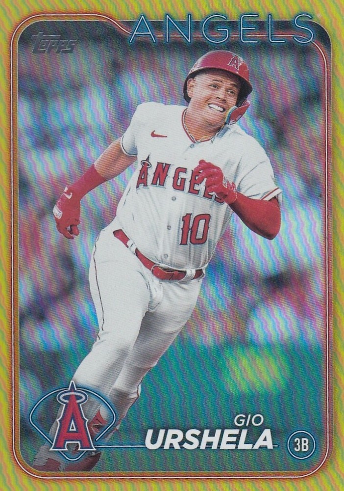 2024 Topps Series 2 Gio Urshela #698 Gold Foil Parallel Card