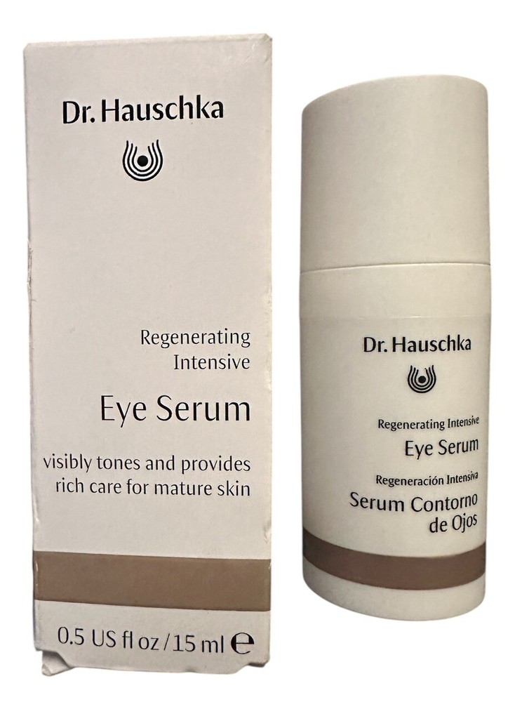 Dr. Hauschka Regenerating Intensive Eye Serum Visibly Tones Mature Skin