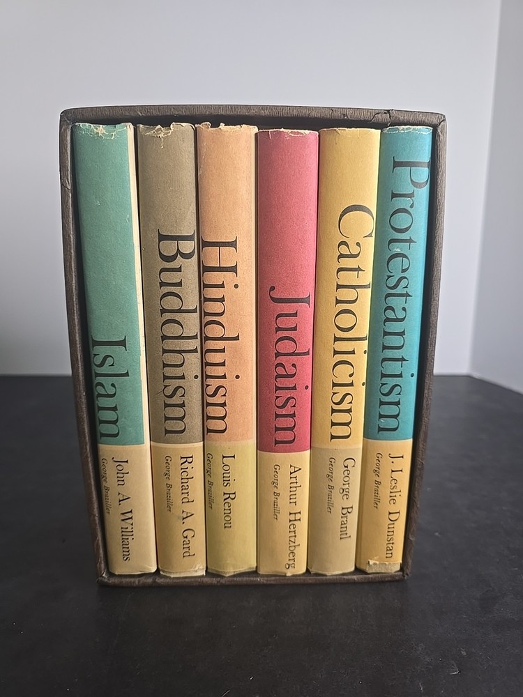 Comparative Religion 6 Book Set VG HB w/ DJ – Islam, Hinduism, Buddhism & More