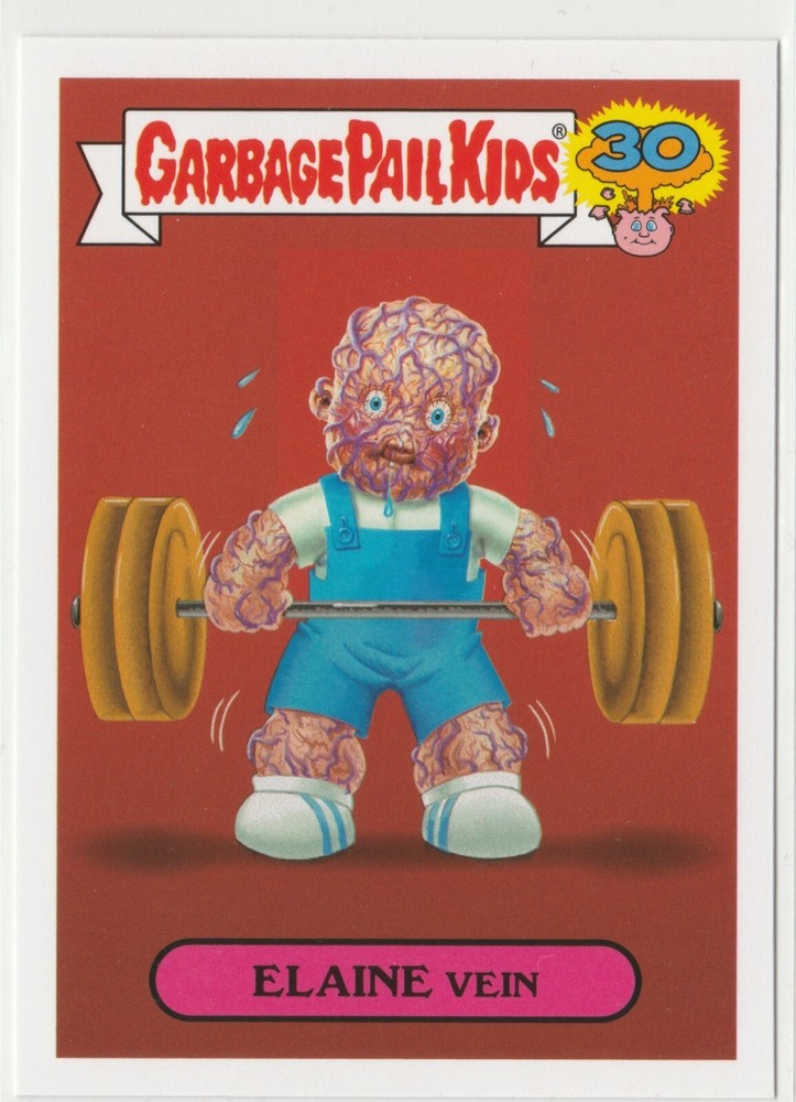 Elaine Vein 9b Garbage Pail Kids GPK 2015 30th Anniversary Series Card