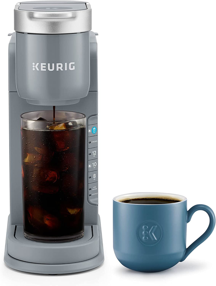 K-Iced Coffee Maker, Single Serve K-Cup Pod Iced Coffee Maker, with Hot and Cold
