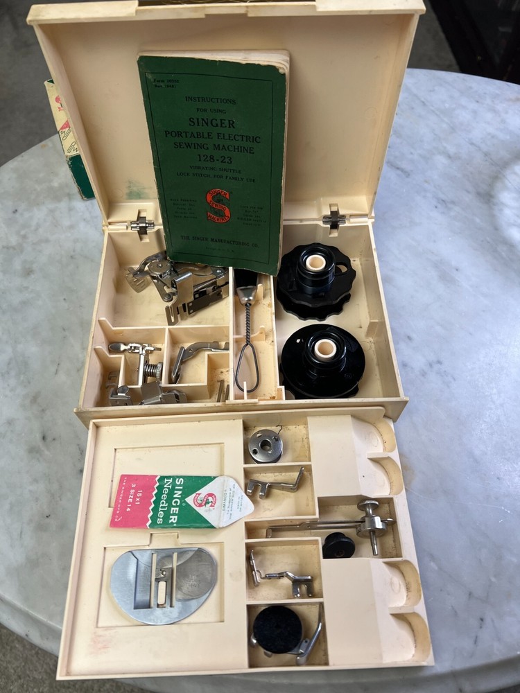 vintage singer sewing machine accessories attachments