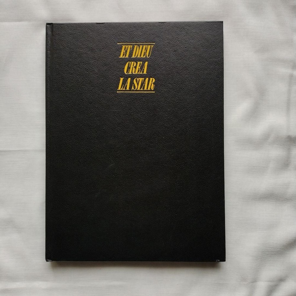Brigitte Bardot Photo Book ET DIEU CREA LA STAR Foreign Book Fashion Icon