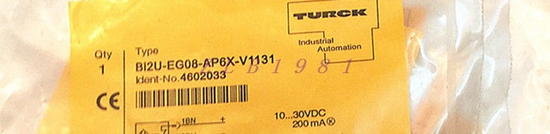 One New Turck Bi2U-Eg08-Ap6X-V1131 #G