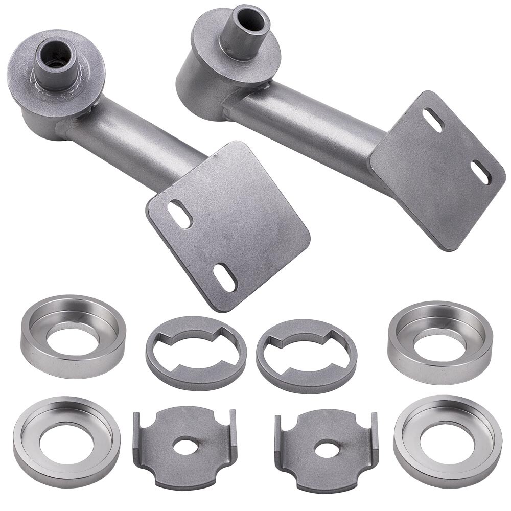 Rear Car Cradle Bushing Lockout Bracket 2x Set for Ford Mustang 2015-2020