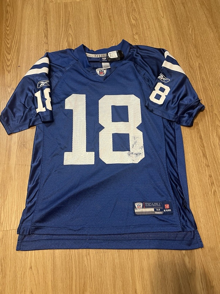 Reebok NFL Peyton Manning Colts Jersey Medium Size