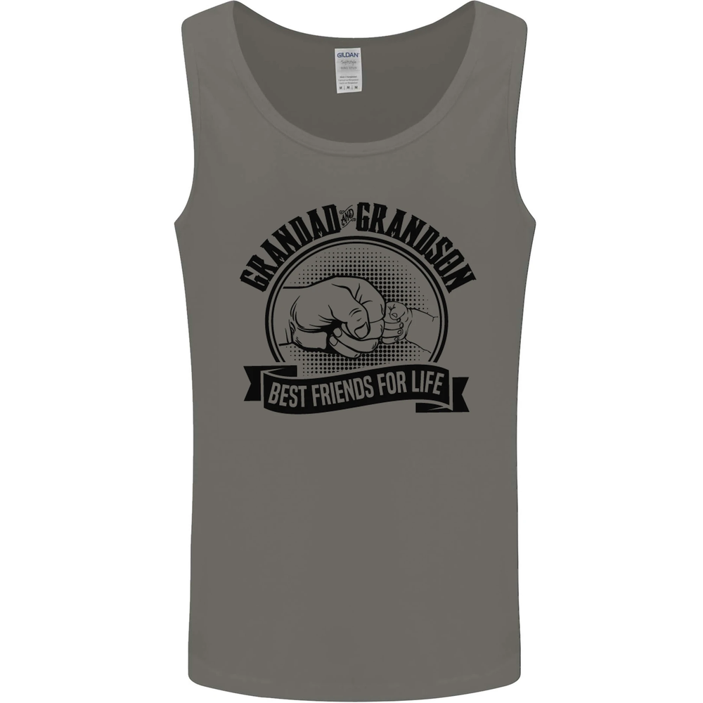 Grandad & Grandson Grandparents Day Mens Vest Tank Top