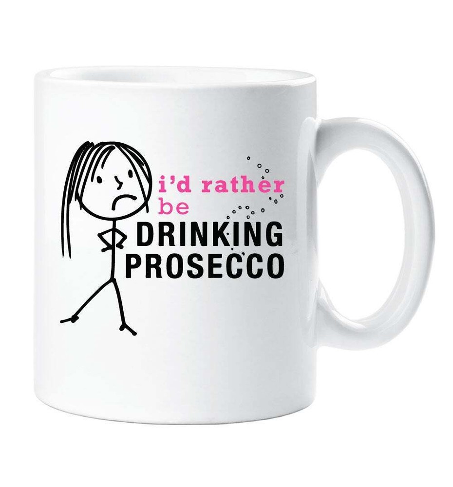 Prosecco Mug Gift Idea for Friends Who Love Wine