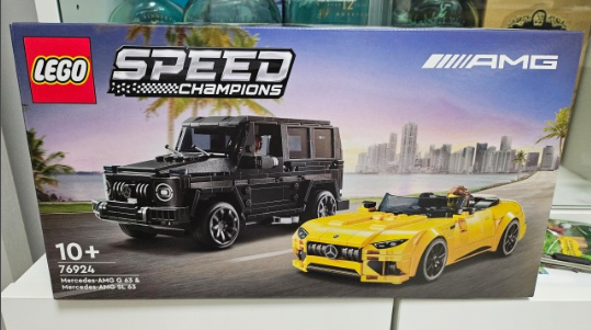 Lego Speed Champion 76924 Mercedes-AMGG 63 & Mercedes-AMGSL 63, 808-Piece