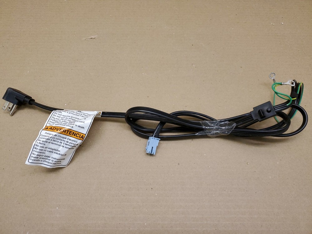 Used Whirlpool Washer Power Cord W10877409 W10737739