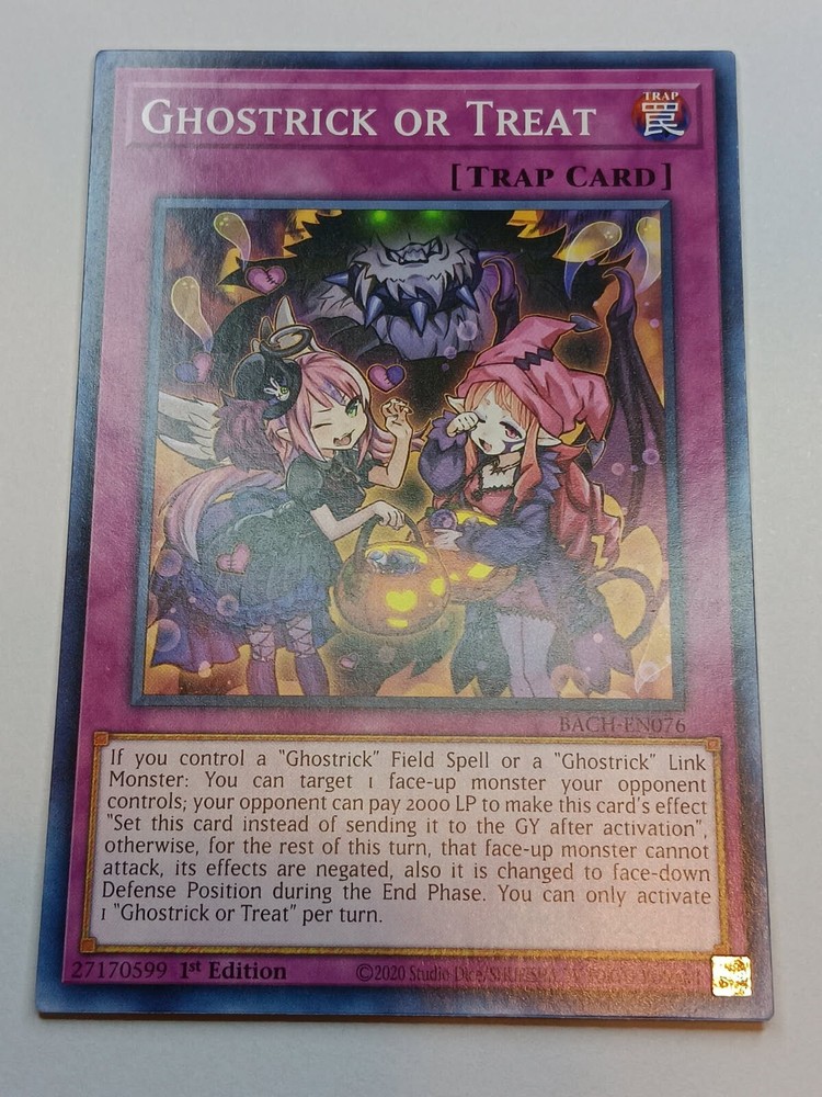 Yu-Gi-Oh TCG Battle of Chaos BACH 1st Edition Pick Your Card 2020