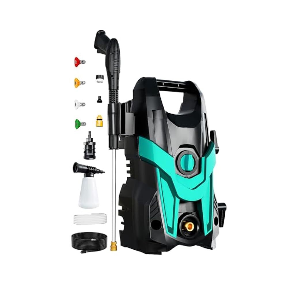 4200 PSI 2.8 GPM Electric Pressure Washer with Auto Stop Safety