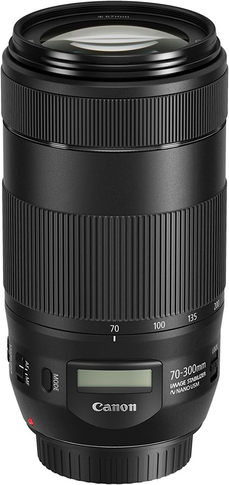 Canon EF 70-300mm f4-5.6 IS II USM Black Telephoto Zoom Lens