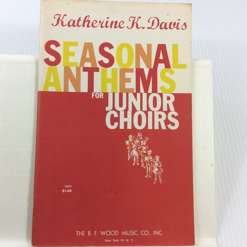 Seasonal Anthems for Junior Choirs Davis Choral Music Songbook-image