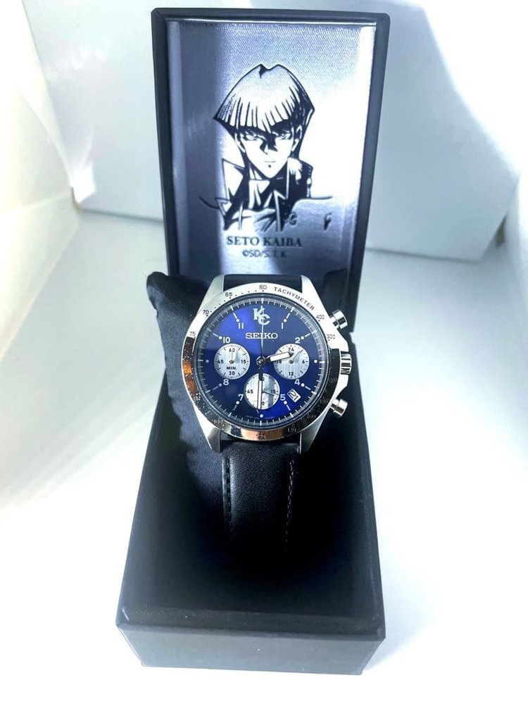 SEIKO Watch Kaiba Seto YuGiOh Collaboration Limited Edition Model 1