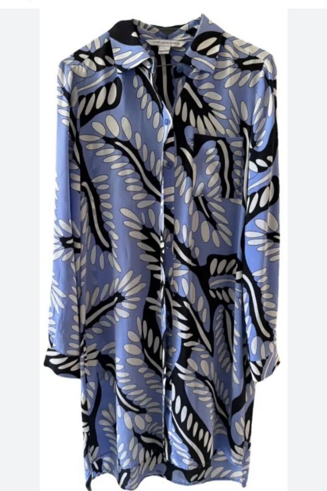 diane von furstenberg silk shirt