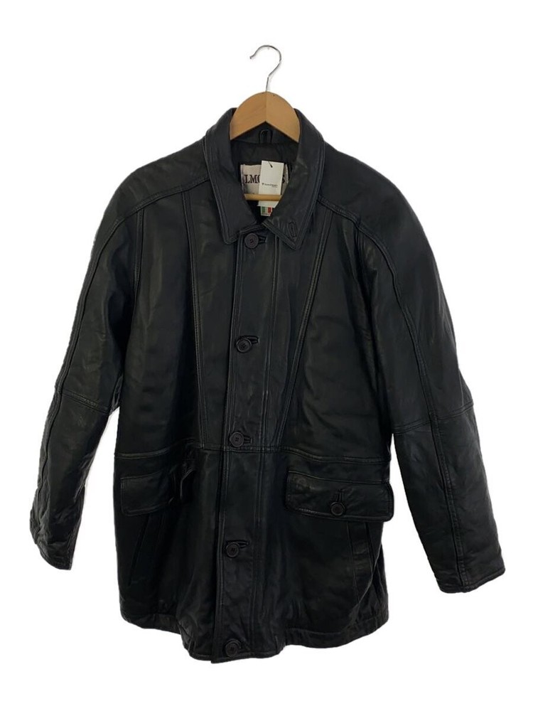 Jacket/M/Leather/Blk/Plain 3403