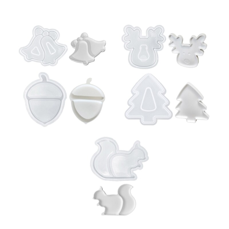 Sturdy Silicone Resin Mold for Coasters Ashtrays Soap Dishes DIY Crafts