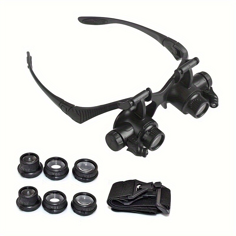 LED Magnifying Glasses with Light for Jewelry Watch Repair-image