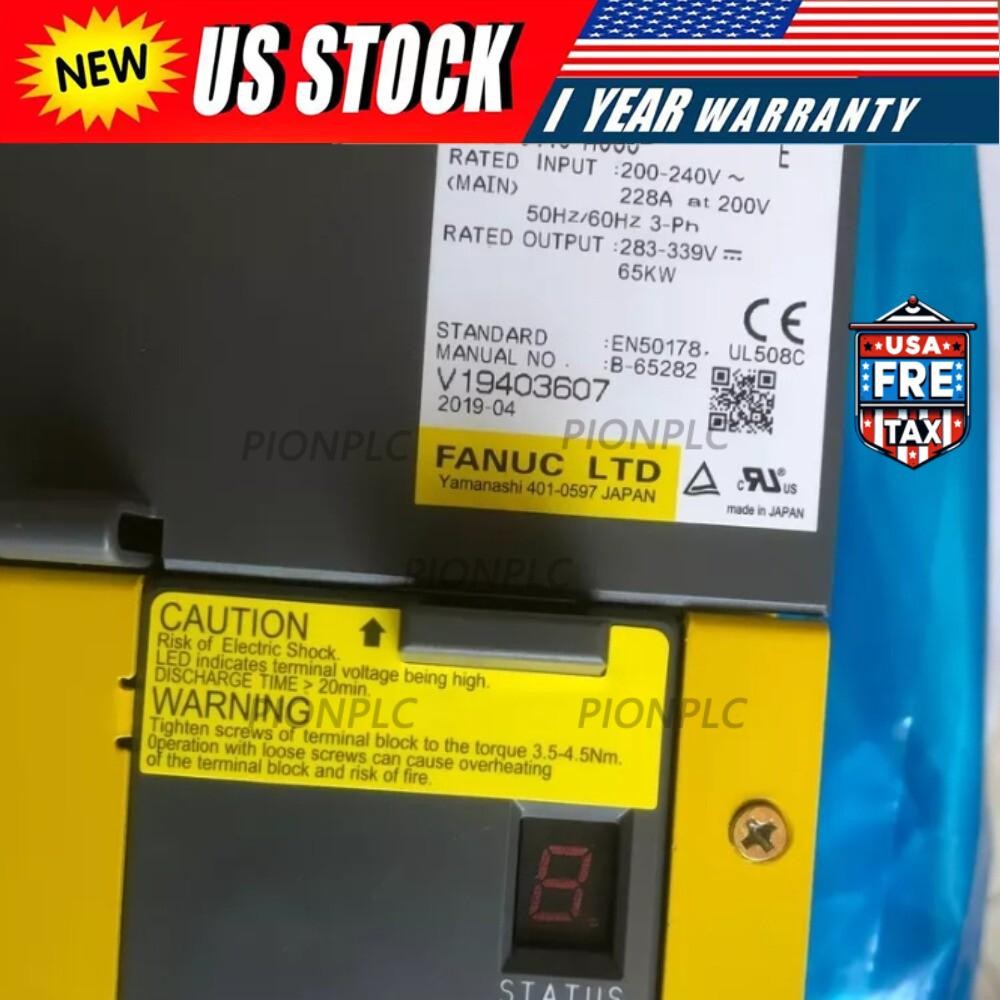 One New Fanuc A06B-6140-H055 Servo Driver A06B6140H055 Fast Shipping