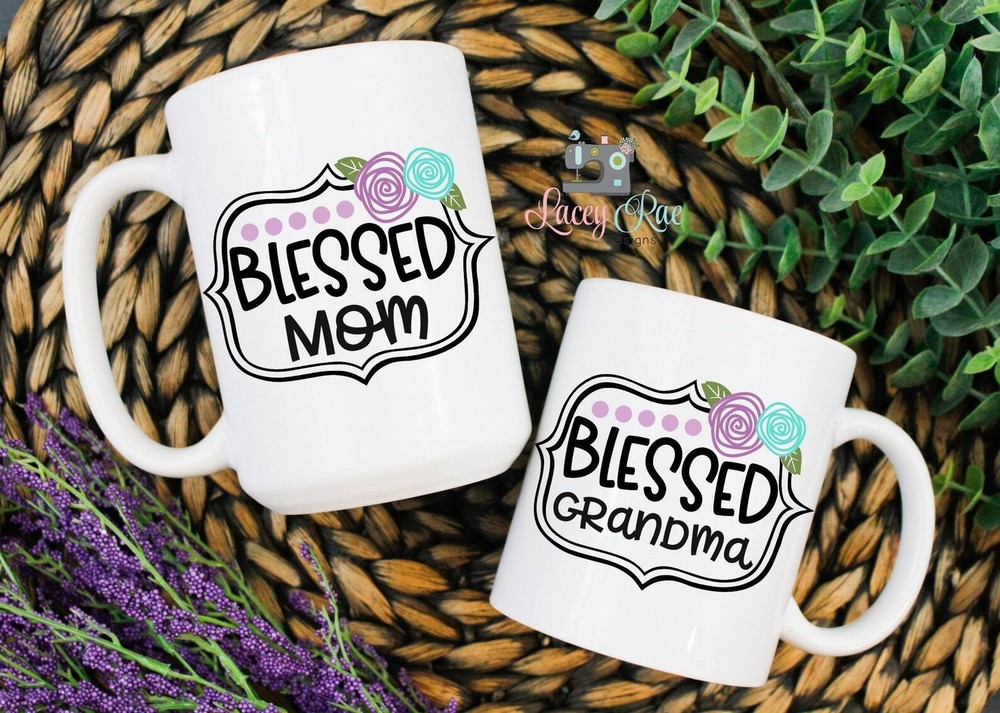 Mothers Day Mug Blessed Mom Mug Personalized Mom Mug Grandmother Gift Mothers