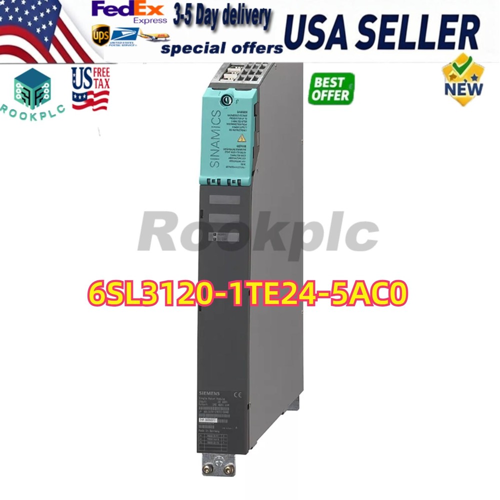 New Siemens 6SL3120-1TE24-5AC0 6SL3 120-1TE24-5AC0 PLC Module