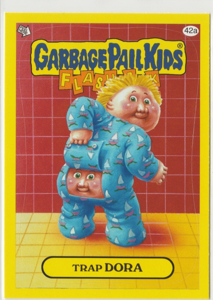 Trap Dora #42a Garbage Pail Kids 2011 Flashback Series 3 GPK Card