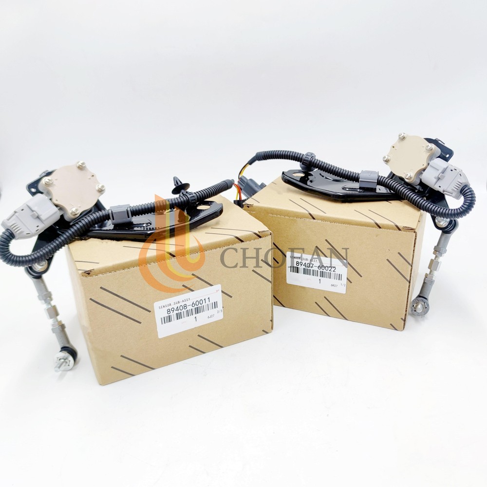 For 03-09 TOYOTA 4RUNNER GX470 REAR RIGHT & LEFT HEIGHT CONTROL SENSOR SET OEM
